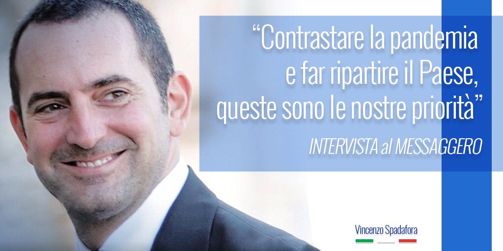 Contrastare la pandemia e far ripartire il Paese, queste sono le nostre priorità. Stiamo lavorando ogni giorno col Cts, confido che entro fine mese si possa ricominciare a fare sport. Ne ho parlato in questa intervista al Messaggero che vi invito a leggere facebook.com/13849819284132…