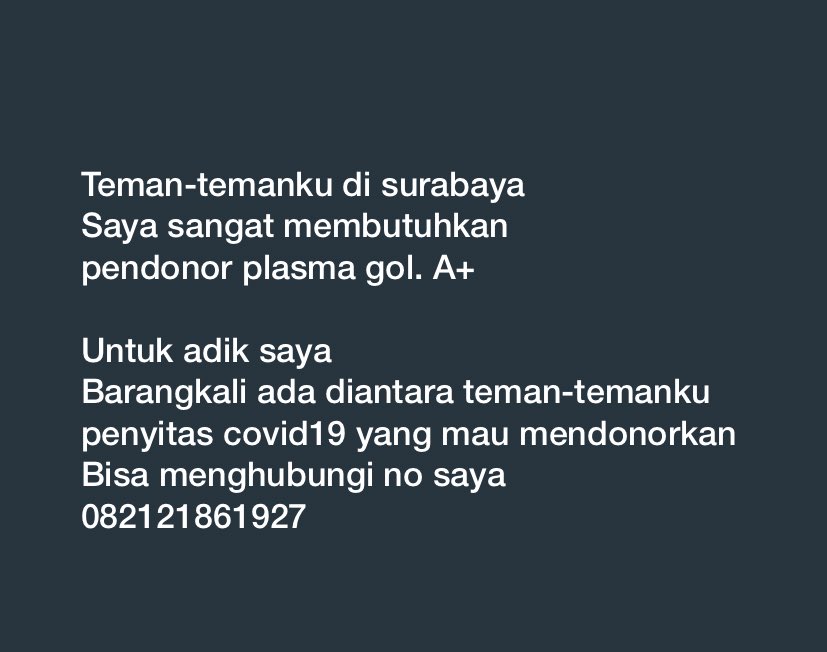 ditrahartono's tweet photo. Mohon dibantu buat adik ipar saya 🙏🏻 https://t.co/bipvc2Spcc