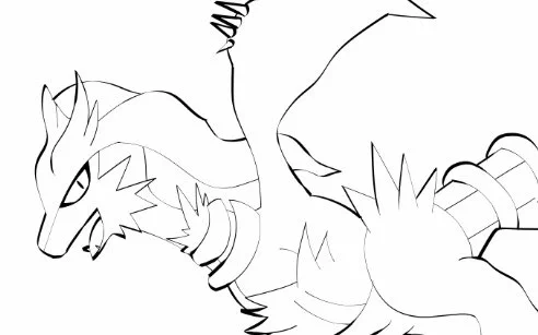 線画です〜!! 