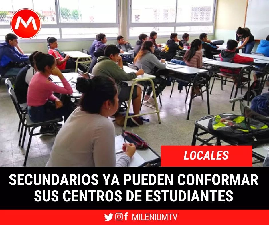 MileniumSaltatv's tweet photo. ⭕Se publicó en el Boletín Oficial que los estudiantes de los niveles secundario, de educación superior y modalidad adultos, sean de gestión estatal o privada, tienen derecho a constituir centros de estudiantes autónomos.

#CentroDeEstudiantes 
#Secundarios 
#Salta https://t.co/L8ycP7rl6I
