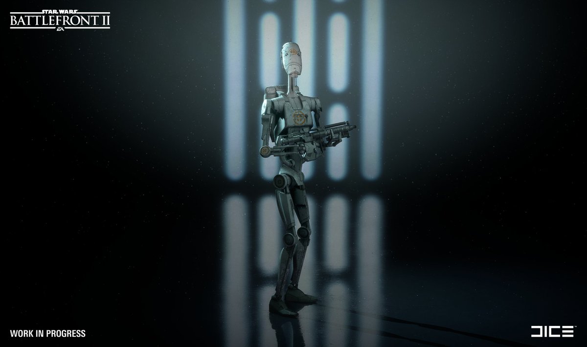 Talking of update names, we also had one called "The Roger Roger Update". You know things are going well when you're getting sign-off to name official things with memes. It was during an update where we added some new appearances to the Droids.