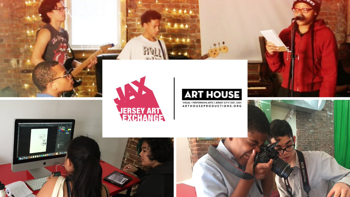 arthouseprods's tweet photo. Jersey Art Exchange (@JArtExchange) has merged with Art House Productions effective Jan. 2021 to expand arts education &amp; opportunities for the Jersey City community. 

Read more → https://t.co/JAPklF3Pj3

#ArtInspiresJC #ArtHouseProductions #JerseyArtExchange https://t.co/Ii0e2uh1O1
