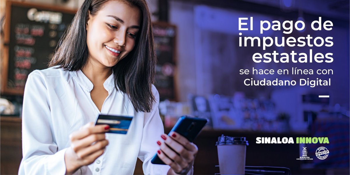 innovacion_sin's tweet photo. En Ciudadano Digital se puede realizar trámites en línea, entre ellos el pago de impuestos estatales. Conoce más de este proyecto digital en https://t.co/WKWvp7cgtd #Sinaloa #Innovación #SinaloaInnova https://t.co/ObGIPYaUiX