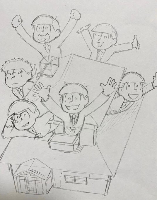 やっぱり松見るのも描くのもめっちゃ楽しい!!(★夜の落書き投下★)

のんびり完成させ松〜〜!! 