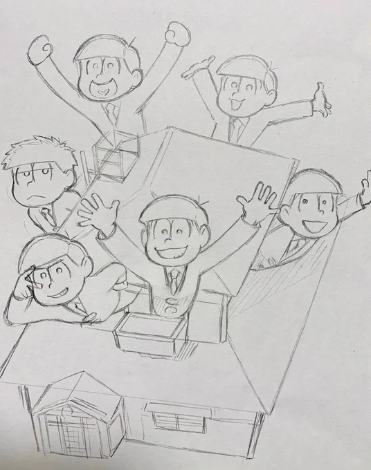 やっぱり松見るのも描くのもめっちゃ楽しい!!(★夜の落書き投下★)

のんびり完成させ松〜〜!! 