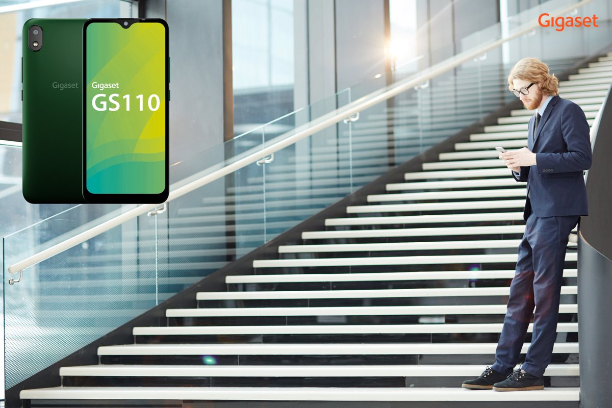 GigasetES's tweet photo. 📲¿Conoces nuestro #GS110? Face ID, carga rápida, pantalla ultra ancha…todo lo que necesitas en un #smartphone combinando estilo y funcionalidad.
#Gigaset #Telefonía https://t.co/DYMrcLTqWc