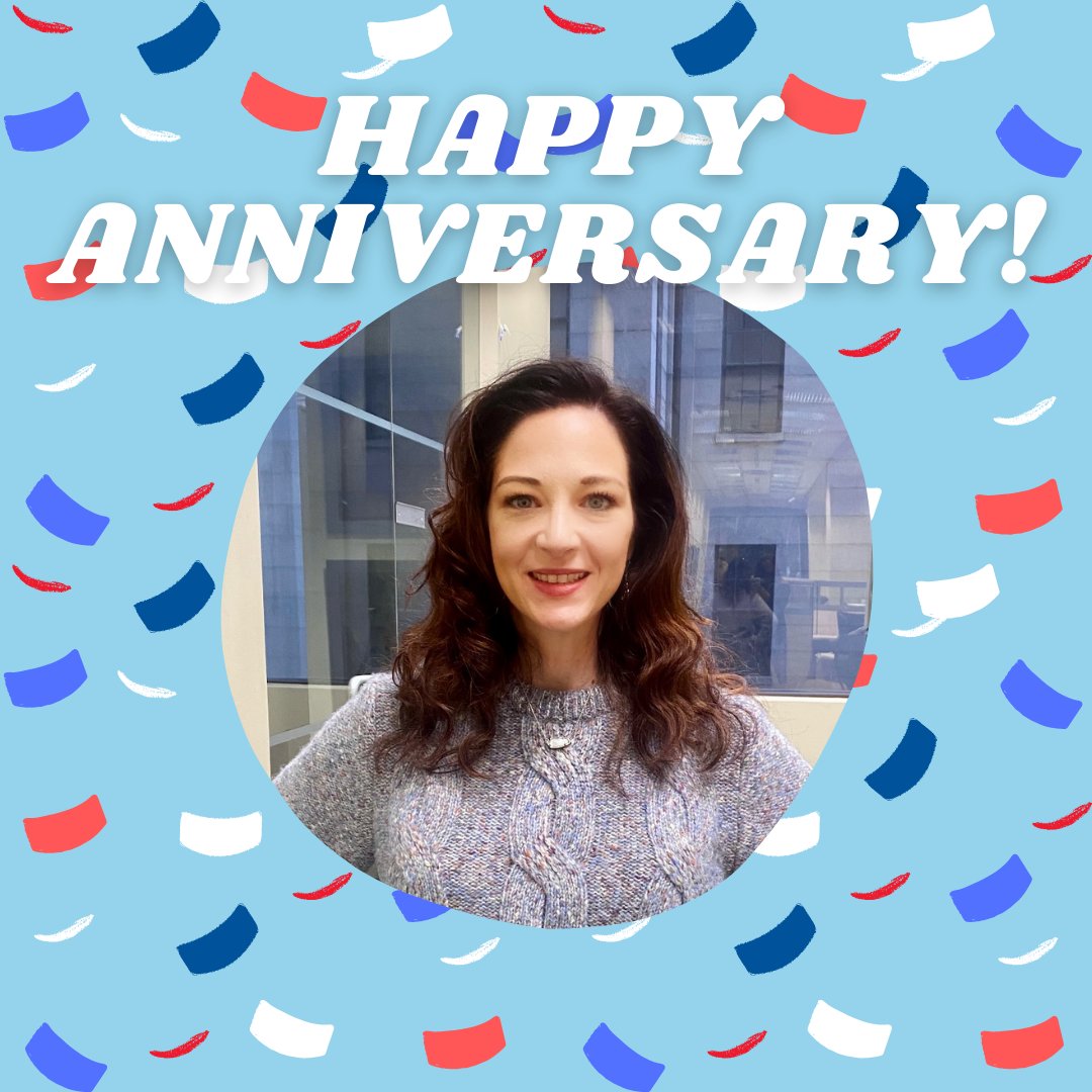 10 years--what an accomplishment! Happy Work Anniversary to our Associate Director of Talent Strategy, Ashley Snider! #TMXMilestone #TMXFamily
