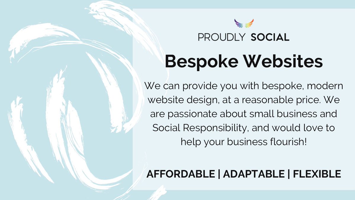 Do you want to boost your business’ online presence? 💻

A website provides a platform from which you can grow your brand 📈

We build bespoke websites, at a reasonable price. We want to help you tell your story 🗣

#SmallBusiness