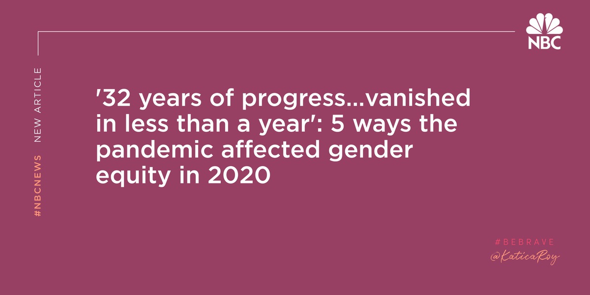 katicaroy's tweet photo. In my latest piece for @NBCNews, I look at 5 trends that impacted #intersectionalgenderequity from the past year and how we can use the data to inform an inclusive economic recovery: https://t.co/rgrxuEANP7
#GenderRetrospective #buildbackbetter @MikaKYV365 @morningmika https://t.co/9swiRLNh2B