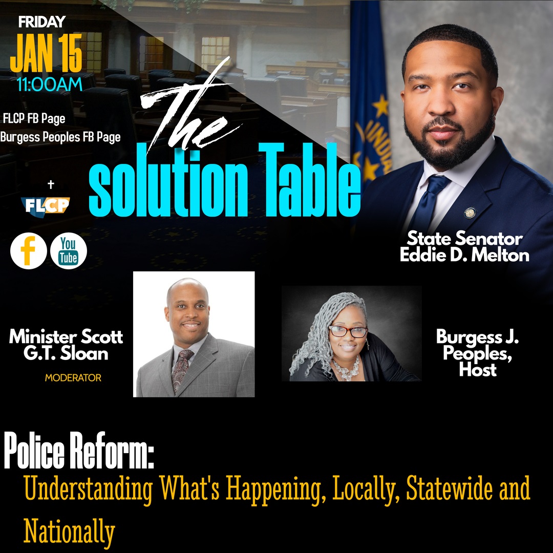 I'm looking forward to joining 'The Solution Table' with Burgess Peoples and Scott Sloan on 1/15/21 at 11am CST.