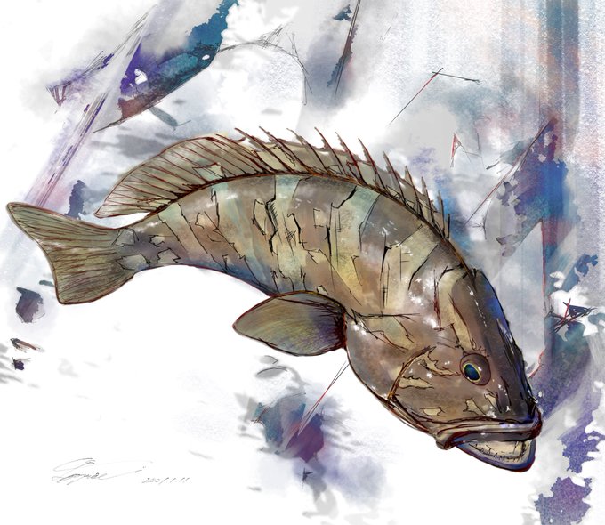 お魚のtwitterイラスト検索結果 古い順