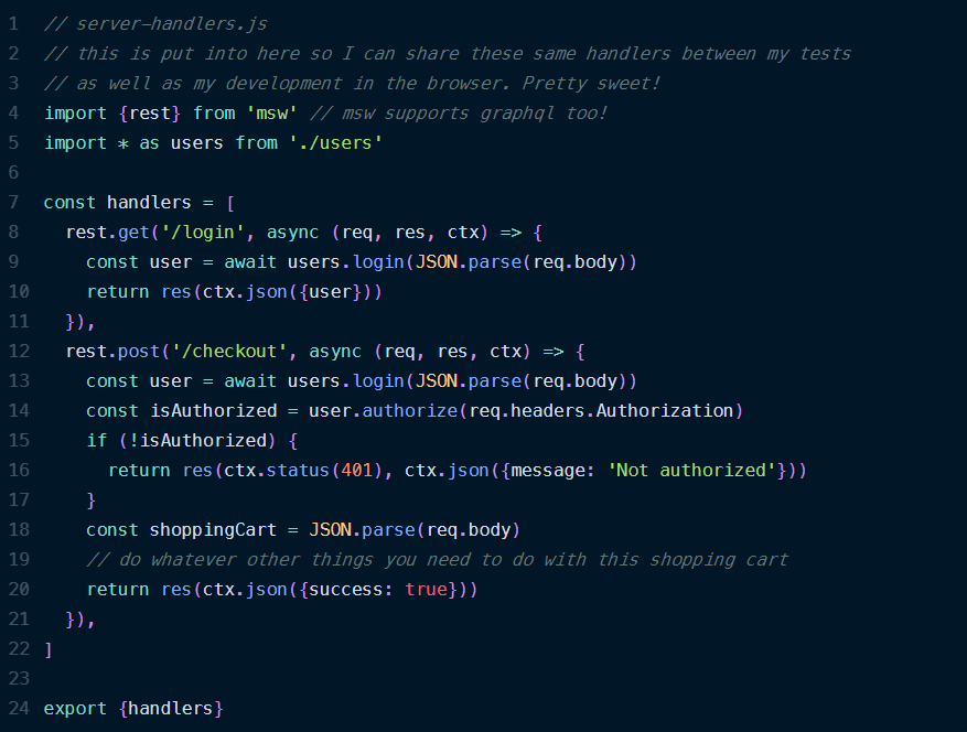 francoisz's tweet photo. Stop mocking fetch: Testing frontend (#React, #VueJs, #Angular) components relying on an API become easier with msw, which creates a mock server that intercepts all requests using #ServiceWorkers. https://t.co/wqhwduIQ0v https://t.co/YNZ531XRgU