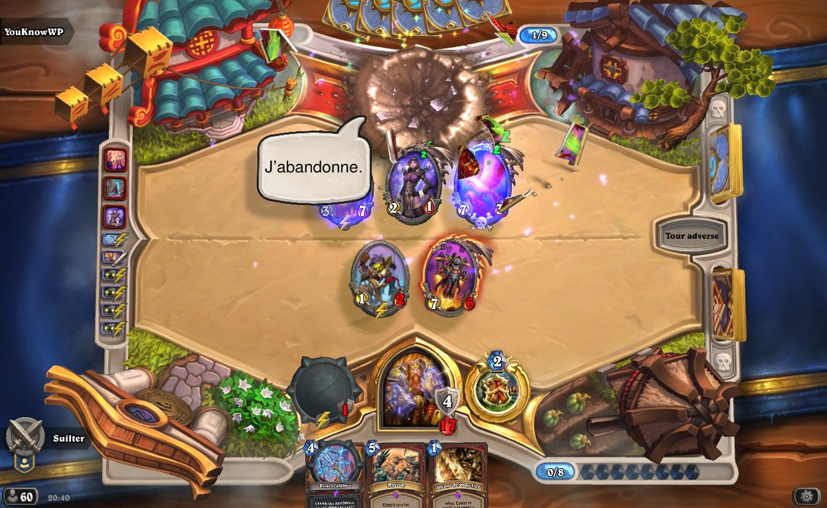 TeamatesG's tweet photo. ⚫️#Hearthstone #MAXOpenCup6🔴

⚠️@SuilterHS a encore frappé fort hier soir, lors de son 2ème match!

▶️Score final➡️ 3-1🏆Bravo à son adversaire✌️

📍Résultats actuels:
             Victoires: 2⃣
             Défaites:  0⃣

Continue comme ça!✅💪

@MAXTeamEsport #TMGWIN #eSports https://t.co/vpDP4YAzXu