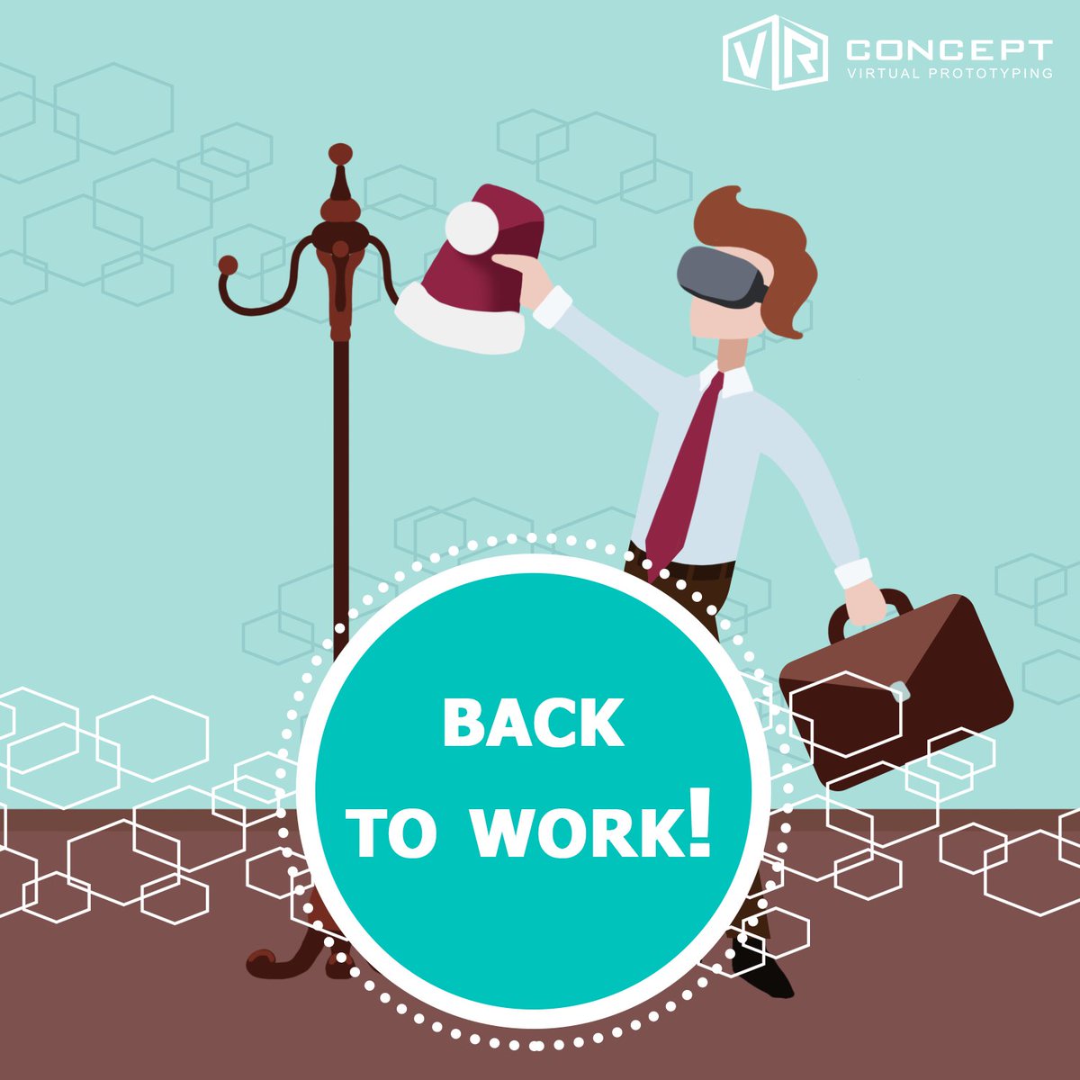 vr_concept's tweet photo. Dear friends☺️

We hope that you had a great vacation and are ready to enter this year with renewed vigor💪

We wish you a productive year and a great start of working week🕺

 #vrconcept #vr #holidays #bimtovr #cadtovr https://t.co/KcwZsZ5Bay