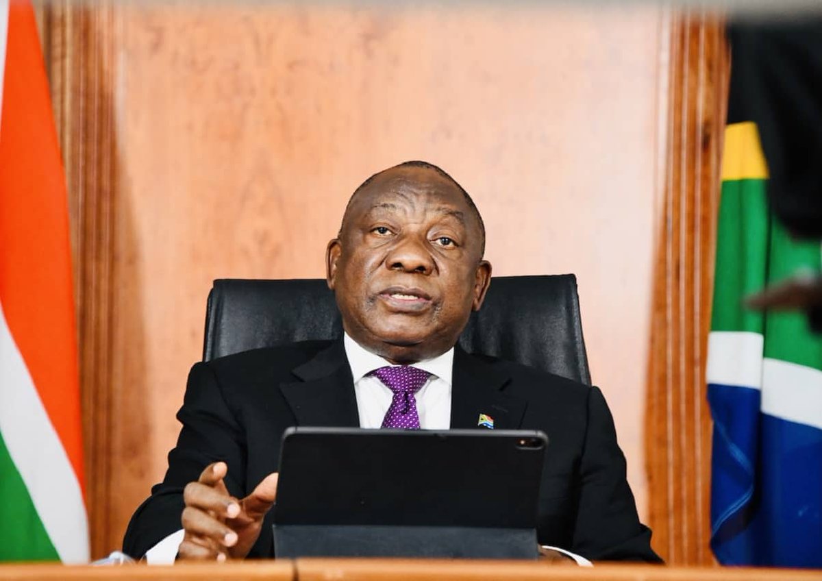 Watch live: Ramaphosa to address the nation on Monday 11 January 2021 https://t.co/PKSw7NiW22 https://t.co/erkAOwHkMp