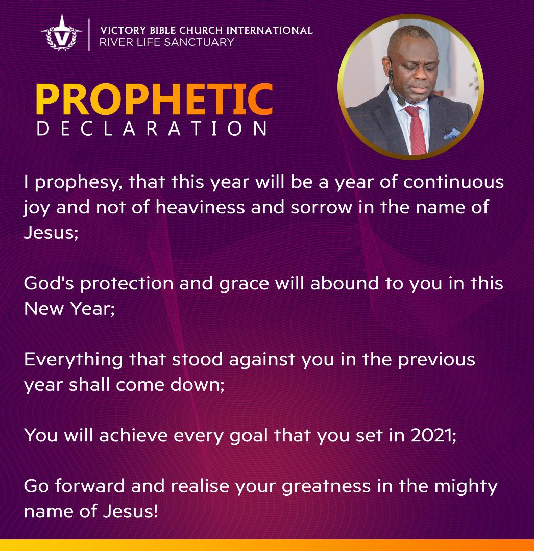 VBCIRiverLife's tweet photo. A prophetic declaration from Reverend Reginald Sarpong. #vbciRLS #church #prophecy #declaration #confession https://t.co/O3Zw7pZ8jk