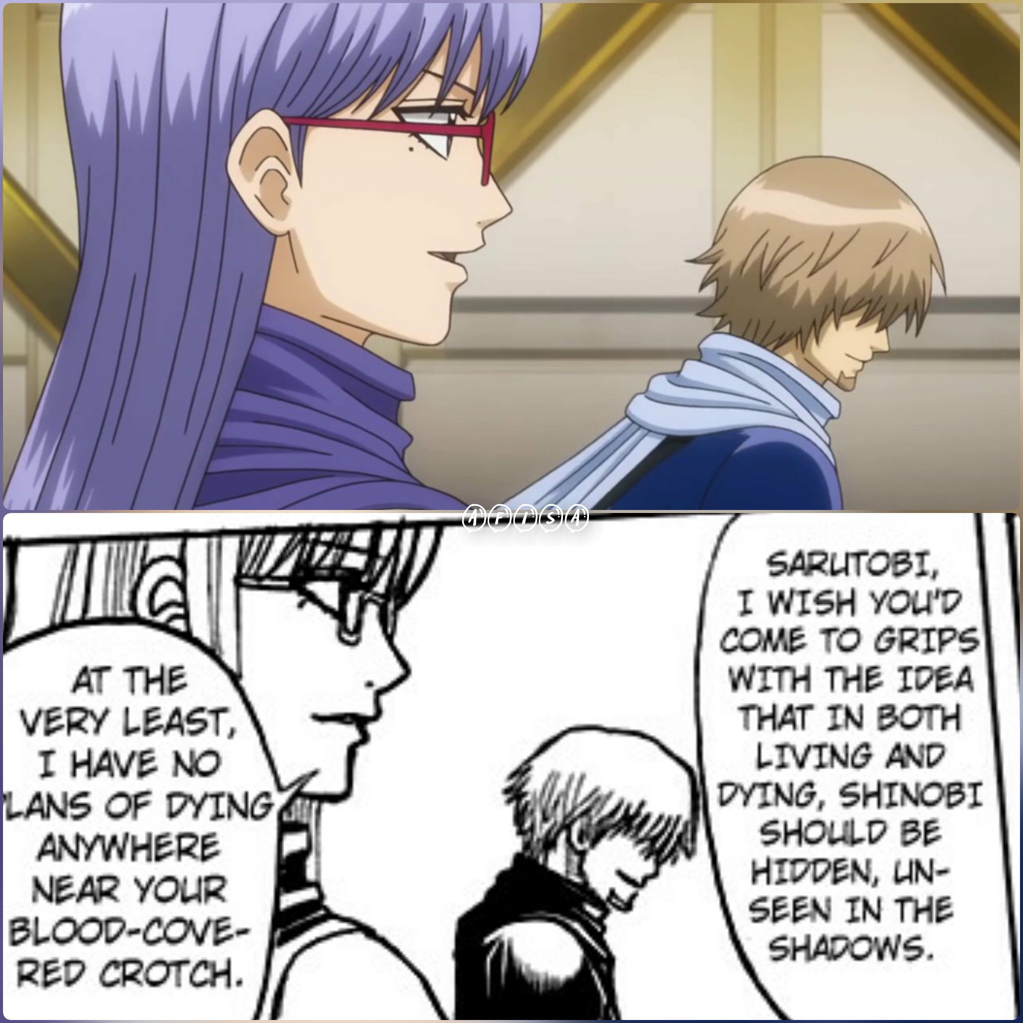 Pv Gintama The Final And Manga Comparison Chap 699 Gintama 銀魂thefinal T Co Idog7woe51 Twitter