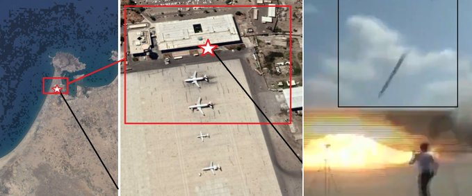 2) @IntelliTimes reported Badr-1 missiles were launched from a multi-barreled mobile launcher from a distance of 150 kilometers. #Iran-backed Houthis have a history of using such missiles. https://www.longwarjournal.org/archives/2019/08/string-of-attacks-in-saudi-arabia-claimed-by-houthis.php