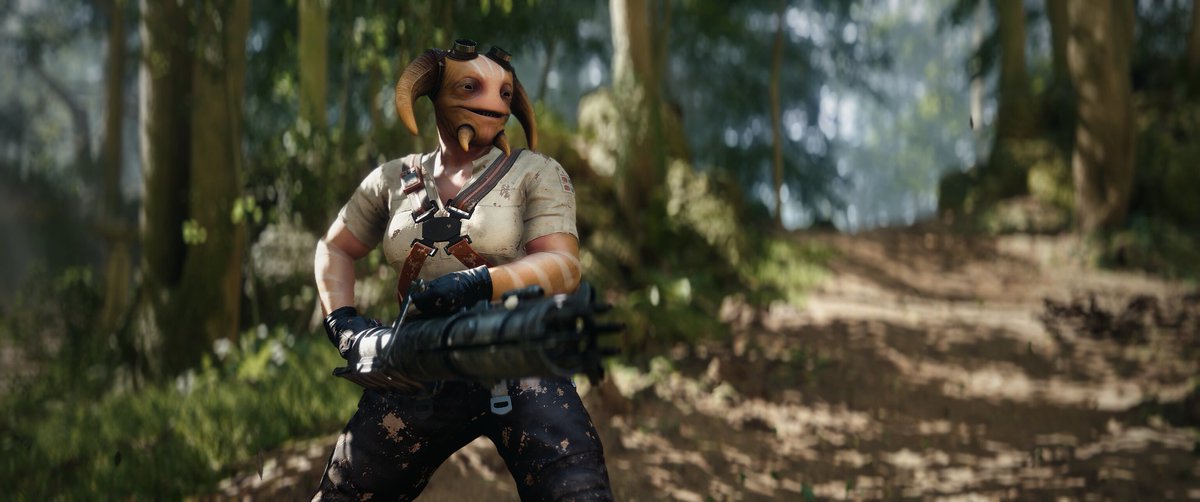 A new Star Wars movie means new game content. We added a new planet, Ajan Kloss and 4 new reinforcements. The Sith Trooper, Ovissian Gunner, First Order Jet Trooper and the Caphex Spy. There were new appearances for Kylo, Finn and Rey. The Ovissian Gunner is <3