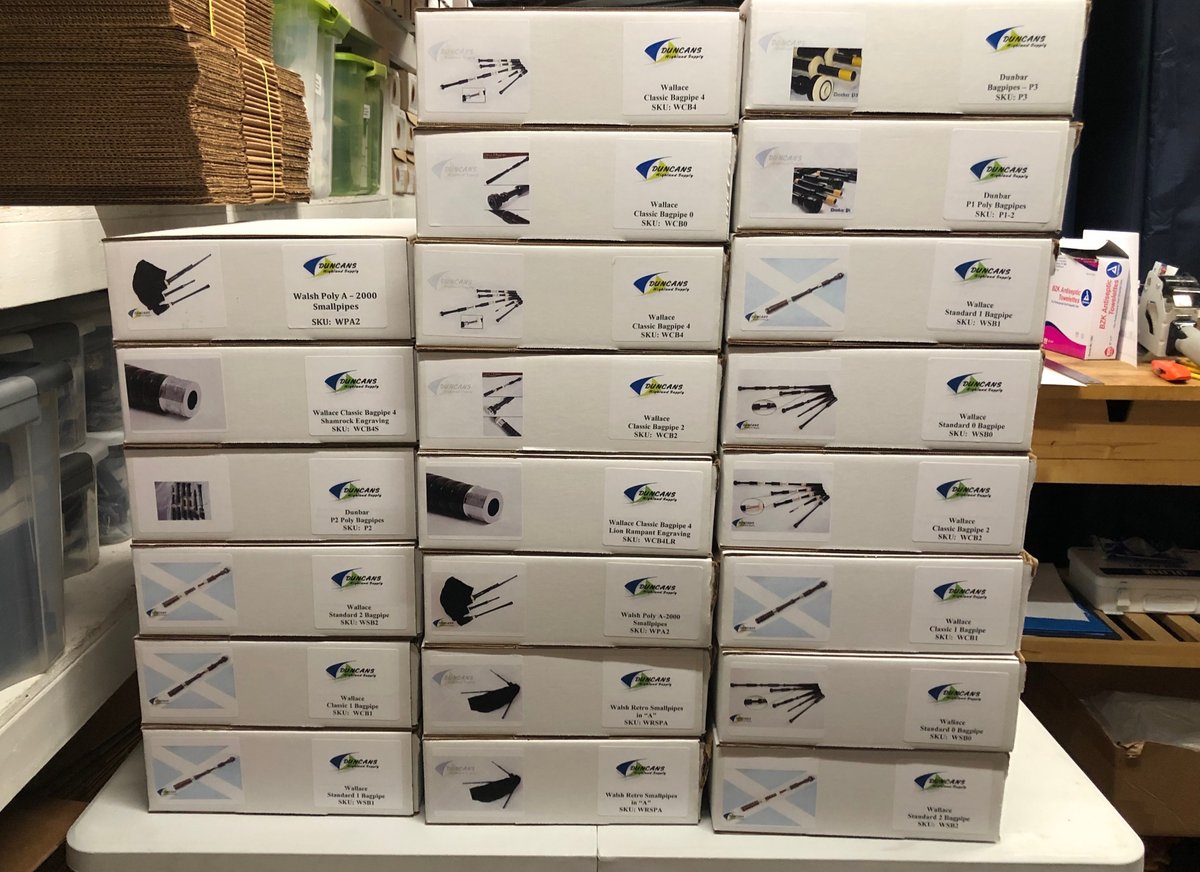 Looking for a new set of bagpipes?

We have over 20 new sets and several used sets in stock.  Contact us and see how we can help you get that set you have always dreamed of.

duncanshighlandsupply.com/product-catego…