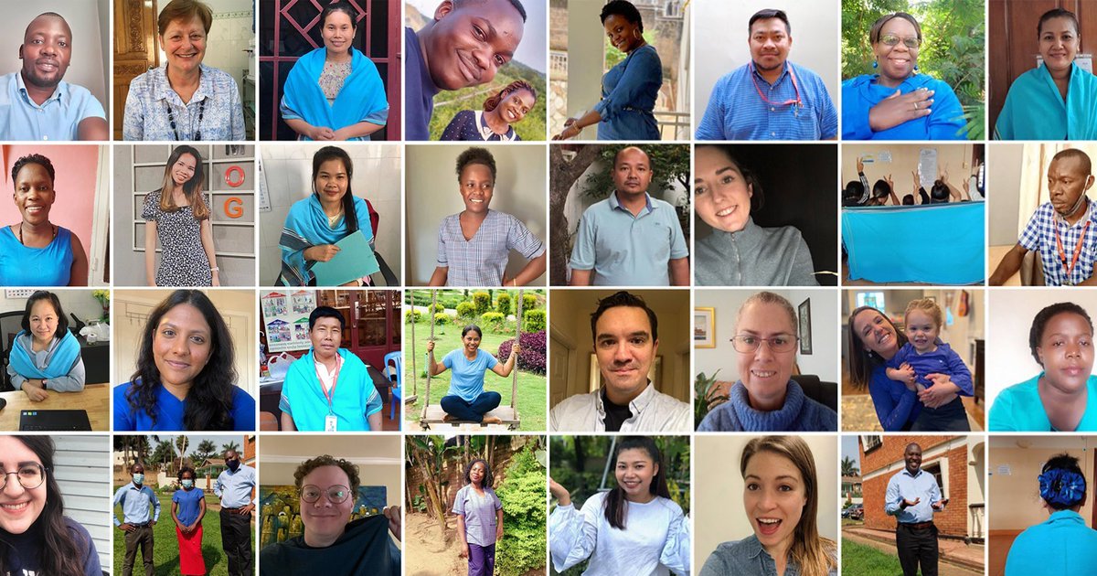 Today we stand by survivors of #humantrafficking by wearing blue for #HumanTraffickingAwarenessDay to educate and awaken the public on human trafficking.⠀

Join us by wearing blue today and follow our channels to learn more about human trafficking.