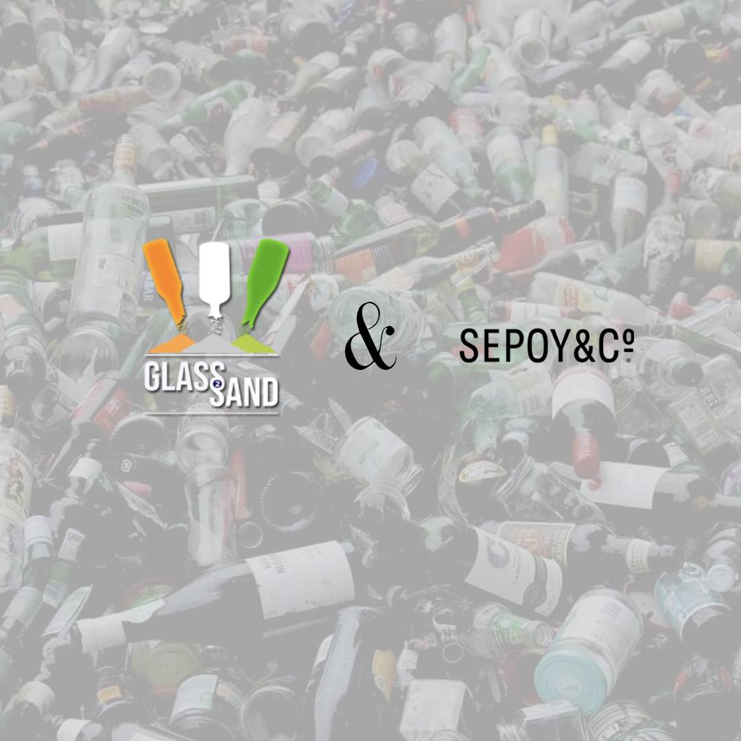 Glass2Sand is delighted to partner with Sepoy &amp; Co as we progress in our mission of "no glass waste to landfill". Glass not only pollutes, it can injure those who come in contact. Please pledge your glass waste to Glass2Sand today. Let us dispose it safely for you.