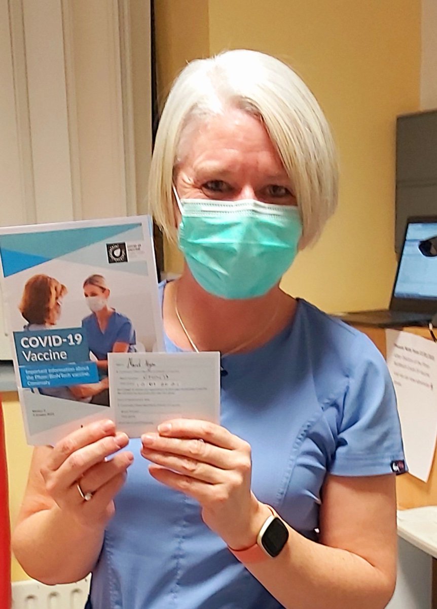 NiamhHogan8's tweet photo. Feel very fortunate to have received first dose #COVIDVaccination yesterday. No side effects. One difference is today I feel more hopeful that I am nearly completely #safeandprotected. Thank you to the vaccination team @ULHospitals @HSELive https://t.co/wuowMz7jn9