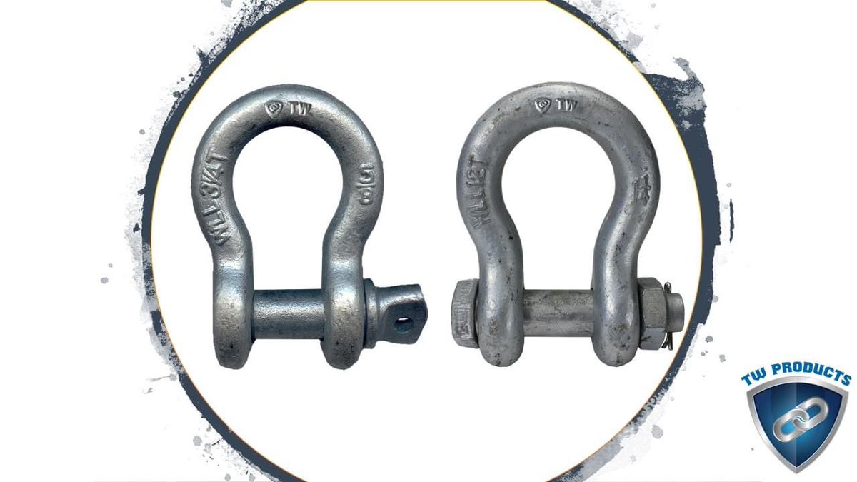 TW_Products's tweet image. Secure your loads witty TW Products anchor shackles! Email our sales team at sales@twprod.com for more info. 
#anchor #shackles #screwpine #bolt #carbonsteel #secureloads #forgedsteel #twproducts