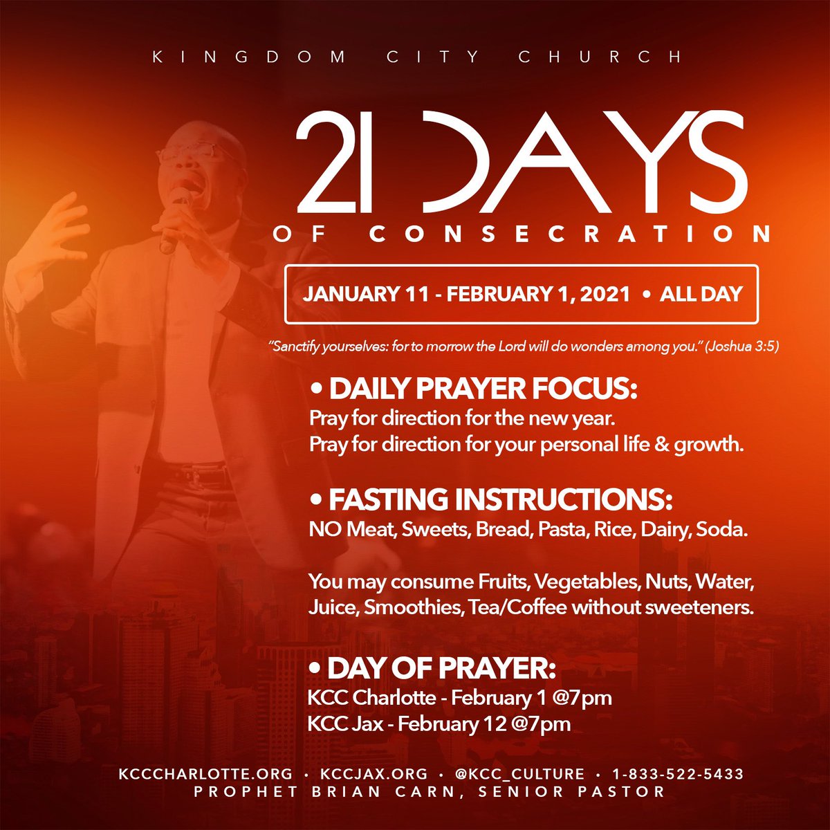prophetcarn's tweet photo. #21DaysofConsecration #KingdomCityChurch • All Day, January 11-February 1 https://t.co/taqhhAKyOX