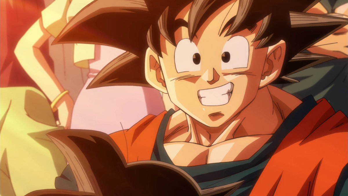 And it ends with Goku looking at us. With a smile. This ending and the penultimate one, are the most nostalgic. Dragon Ball is back, so Goku is with us again.For that reason this is my favorite and most important ending for me.