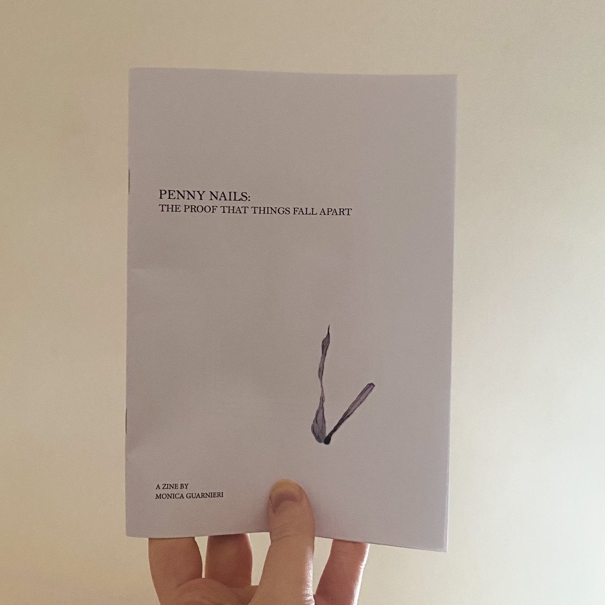 Spending a moment with Penny Nails by my lovely friend Monica Guarnieri. You can buy a copy for just £3.50 and it’s a beautiful little thing ➡️ instagram.com/p/CIqKUYdjbtuU…