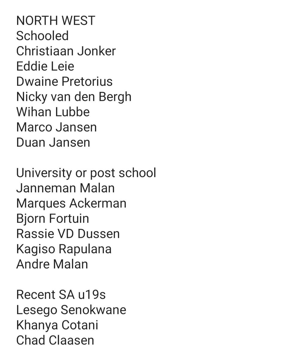 Positives for North West Dragons.Facilities rated among the elite in SA.Probably the most progressive smaller union in recent seasons.Produced players like Arno Jacobs, Davy Jacobs, Werner Coetsee & Friedel de Wet. Current Potential SA u19Caleb Seleka