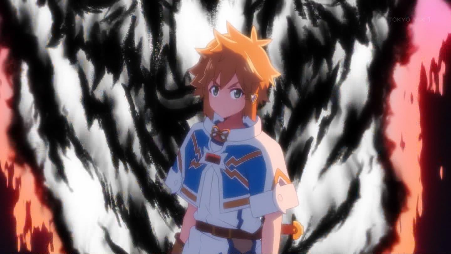 Yam太郎 たとえばラストダンジョン前の村の少年が序盤の街で暮らすような物語 2話 やっぱギャグ路線に振ってきたかw いや 面白い このアニメ見ると月曜日の鬱憤が晴れていく ルーン文字のくだりとかギャグで回収してくれて話としてもしっかりしてる