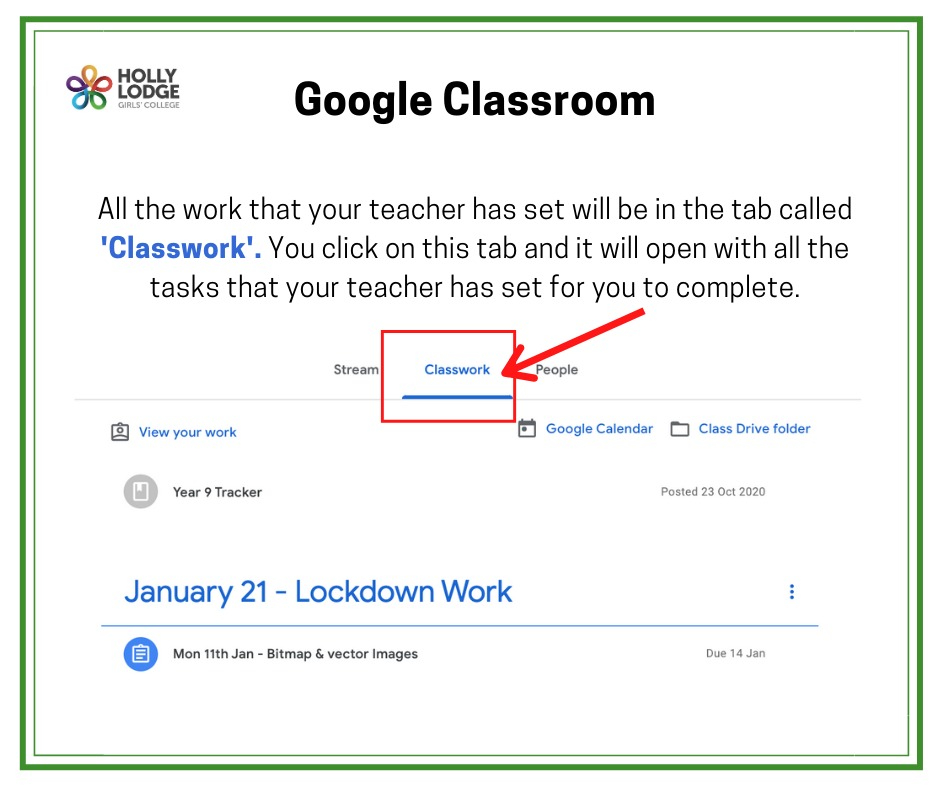 HollyLodgeLiver's tweet photo. Google Classroom Tips
As we are using Google Classroom for remote learning, we will post a series of hints & tips to help you.
Today is the Google Classroom interface and where to find your work to complete.
#Hollylodgelife #expecttoachieve #GCtips&hints #EduGoogle https://t.co/BbyHRgpKjc