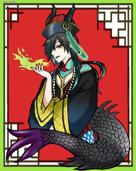 #引用RTで絵をあげて5人指名してバトンでお気に入りの絵を載せる
miuさんバトンを有難う御座います〜?✨miuさんのイラストは本当美しいな✨バトンはリプ欄にペタペタします^^ https://t.co/jjaFpp8BFj 