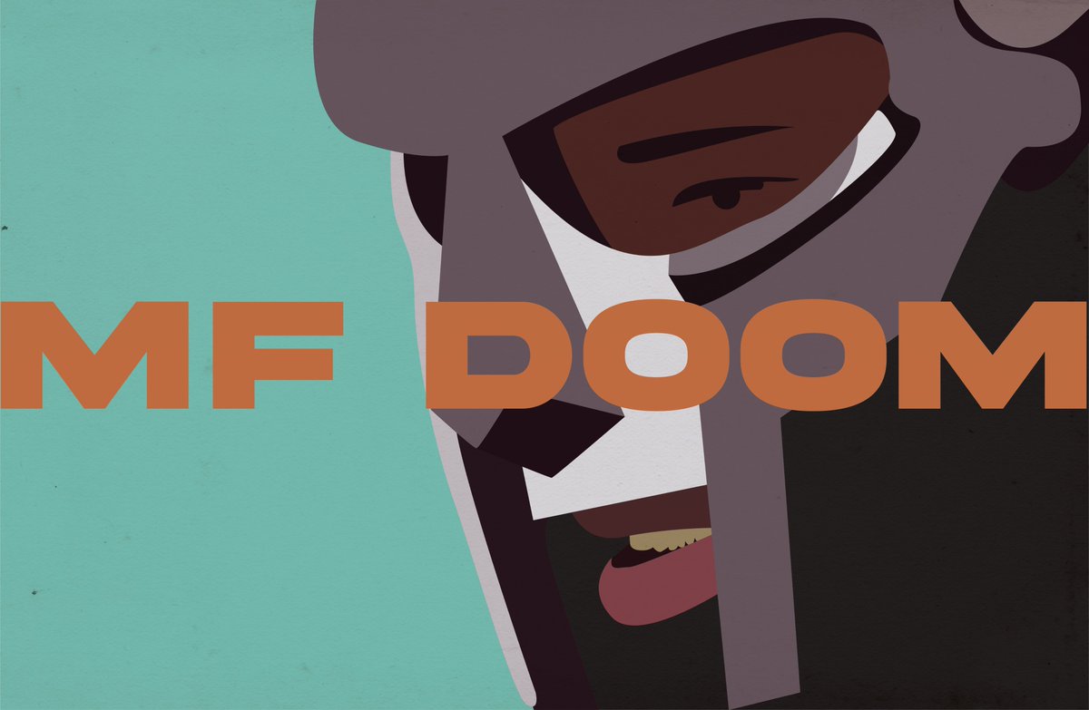 JacobCalverley's tweet photo. DOOM fan art by me. #MFDOOM https://t.co/ZHA6RRu7dV