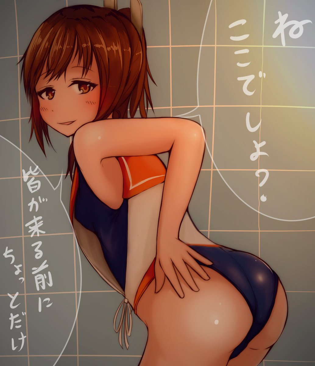 #くそ寒いので水着絵を貼る 