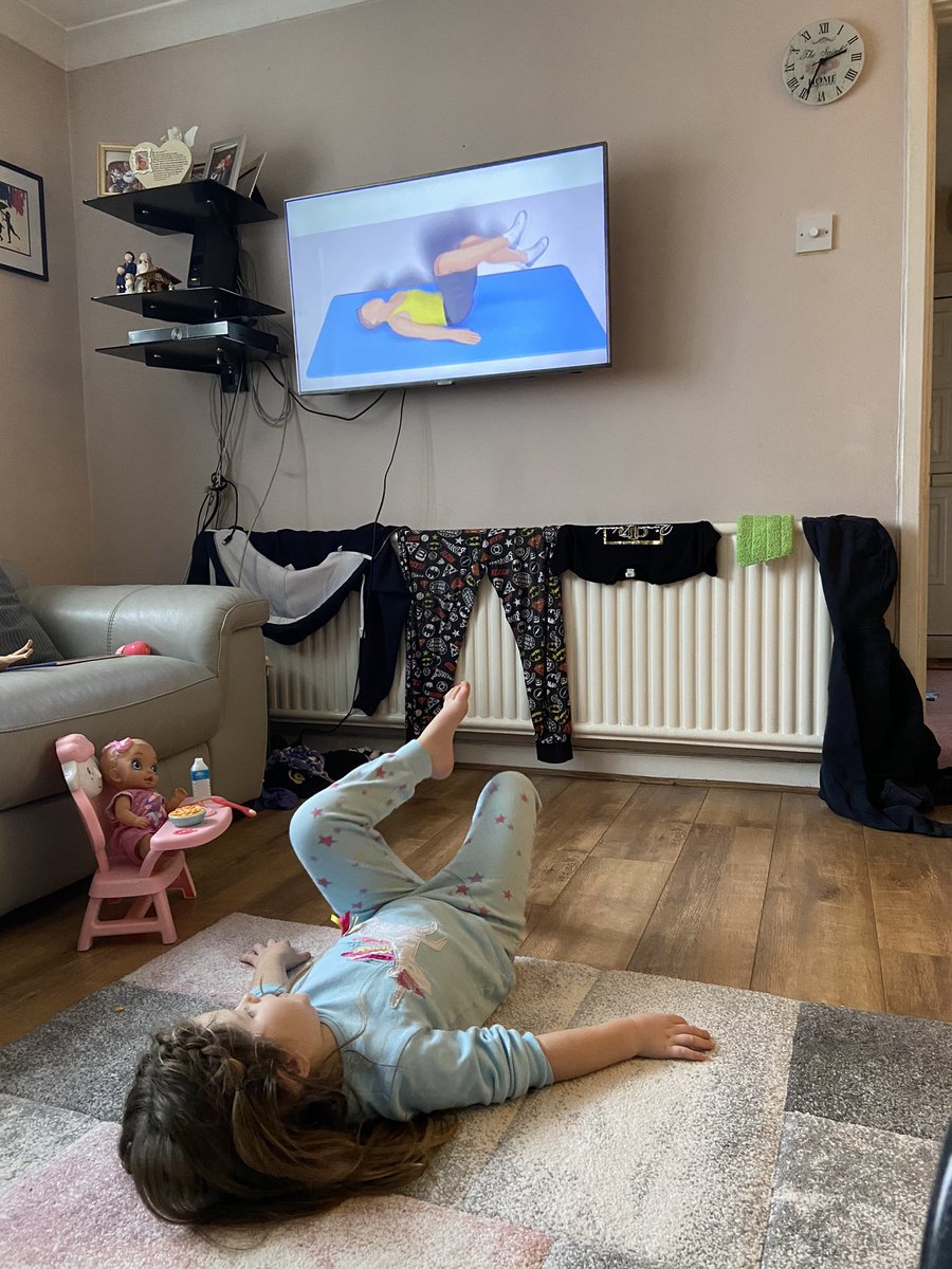 vicki_spink's tweet photo. @BGrovePrimary Poppy doing the #healthykidschallenge she’ll be running half marathons with mum in no time 😂 https://t.co/cFRT3lyKrd