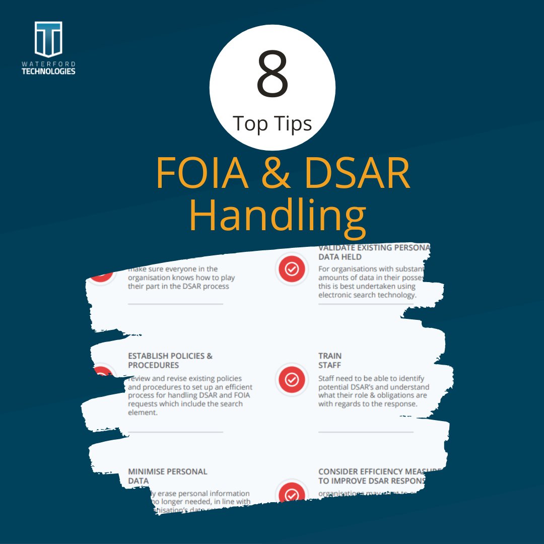 ComplyKEY's tweet photo. Looking for some top tips for FOIA and DSAR handling? Click here and scroll to page 5.
https://t.co/tWlny5qOIl
#foia #dsar #datarequests #emailarchiving #filearchiving #ediscovery #datamanagment #informationgovernance #informationmanagement #dataprivacy #cio100 #cio #ITmanager https://t.co/PEULCk5gsr
