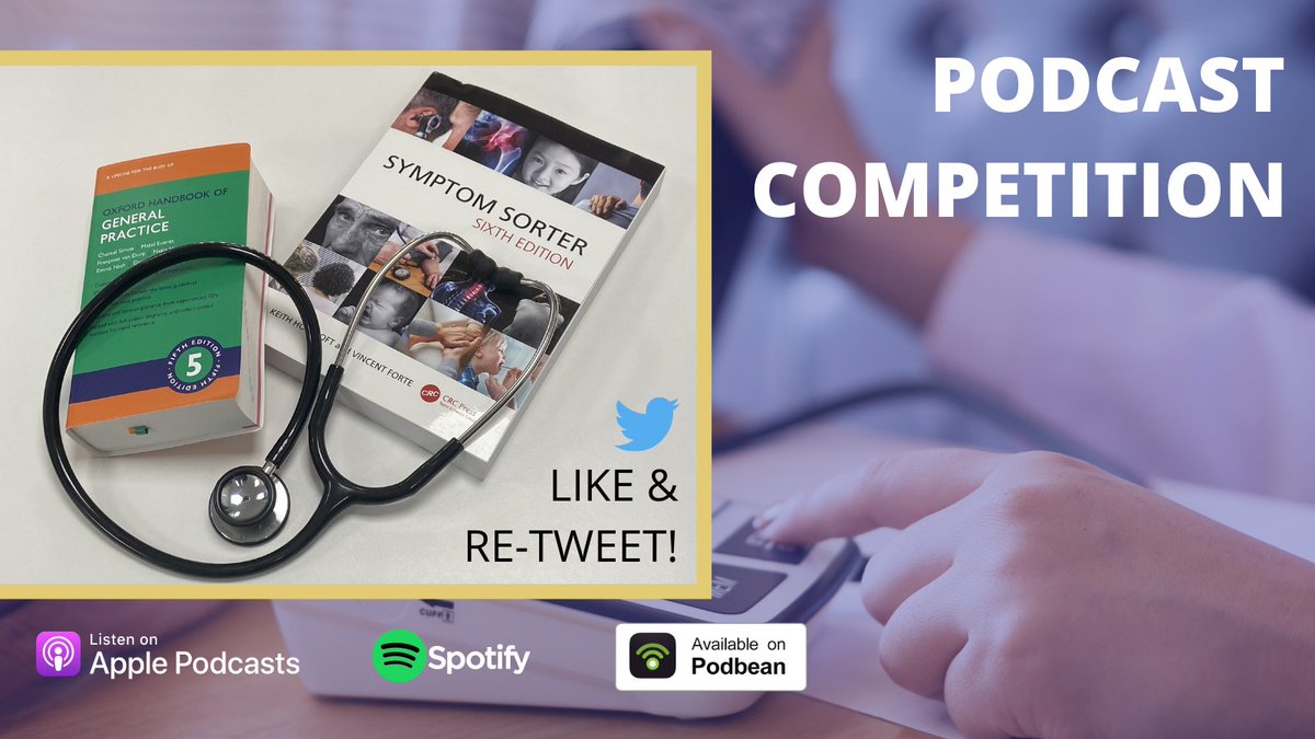 Our latest podcast is now available, featuring <a href="/DrLindaDykes/">Dr Linda Dykes has moved to Bluesky</a> and @999busdriver discussing 2 years working in Primary Care!

Thanks to our sponsors <a href="/cpdme/">CPDme Portfolio Building Made Easy</a>, we are giving away these amazing books! Simply like and re-tweet this post to enter...

#PCP #Paramedics #ANP #Practitioners
