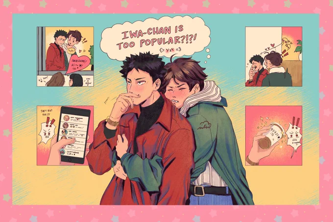 Where Oikawa visits Iwa-chan's uni

#iwaoi 