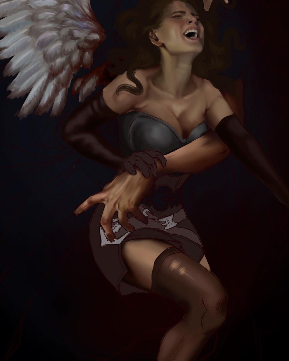 liannaowens's tweet photo. she said Heaven was not the way it seems. 
but in Hell she found a lover, a red-eyed demon who clipped her broken wings. 

#секретнебес #клубромантики #romanceclub #викиуокер 

арт (insta: marta_miller_ ) https://t.co/396TgclEhz