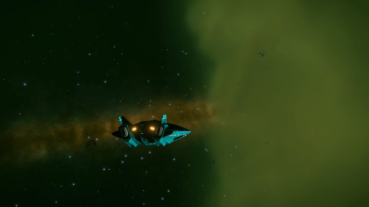 _bioxlapatsa_'s tweet photo. Lagrange cloud with prasinum metallic crystals and Rufum molluscs hidden inside.. nasty little buggers #aspinfrontofthings #inthevoid #heartofthestorm #stellarspaceshots #elitedangerous https://t.co/0cHKVTfSoK
