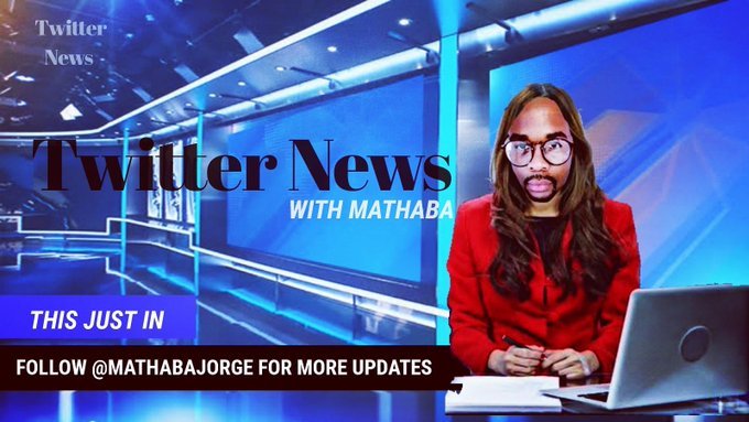 18:00 News Bulletin with Mathaba Jorge in Studio 1. Good Morning