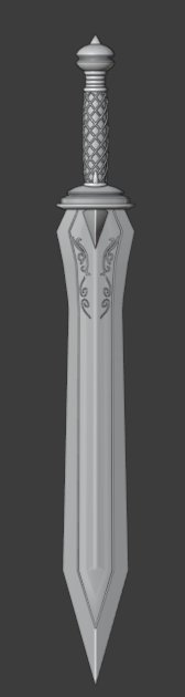 JackaI_I's tweet photo. A simple Gladius, oh and thx for 100 followers, even if I'm inactive I still somehow got here. https://t.co/kRmBoGDhXG
