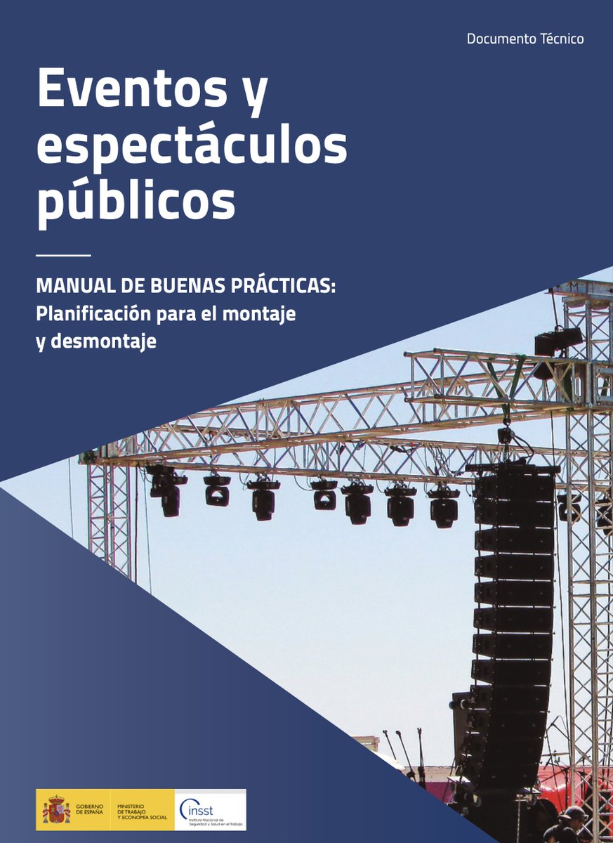 Eventos y Espectáculos Públicos
Manual De Buenas Prácticas
Planificación para el montaje y desmontaje
drive.google.com/file/d/1SXSOvX…