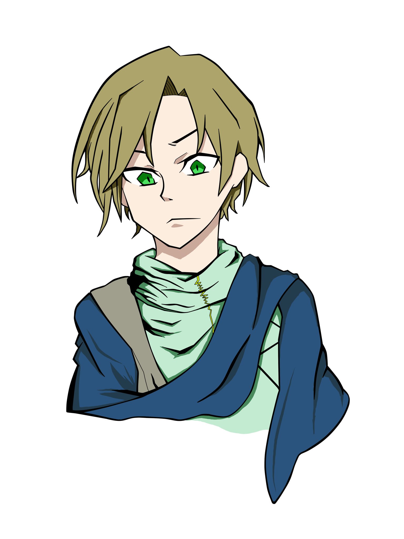 ソケットれんち タイピングゲームのキャラクター第一号ができました 久々のがっつりイラストで疲れた 二枚目がゲーム反映後 普段しっかりイラスト描かないので このクオリティを維持しつつ どれだけキャラ作れるかすごい不安でいっぱいです Rpg