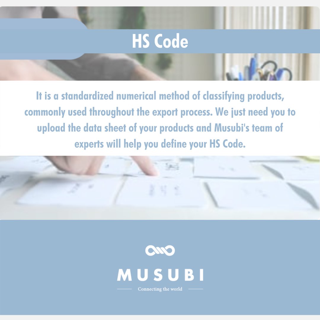 musubi_global's tweet photo. Now you can hire our services on our website! —> https://t.co/5nJGlzDFQ7

#musubi #services  #foreigtrade #hscode #certifications #requirements #marketsearch #viabilityanalysis #ecommerce #comercioexterior #importexport #internationaltrade #businessonline https://t.co/H6DvixkVYc