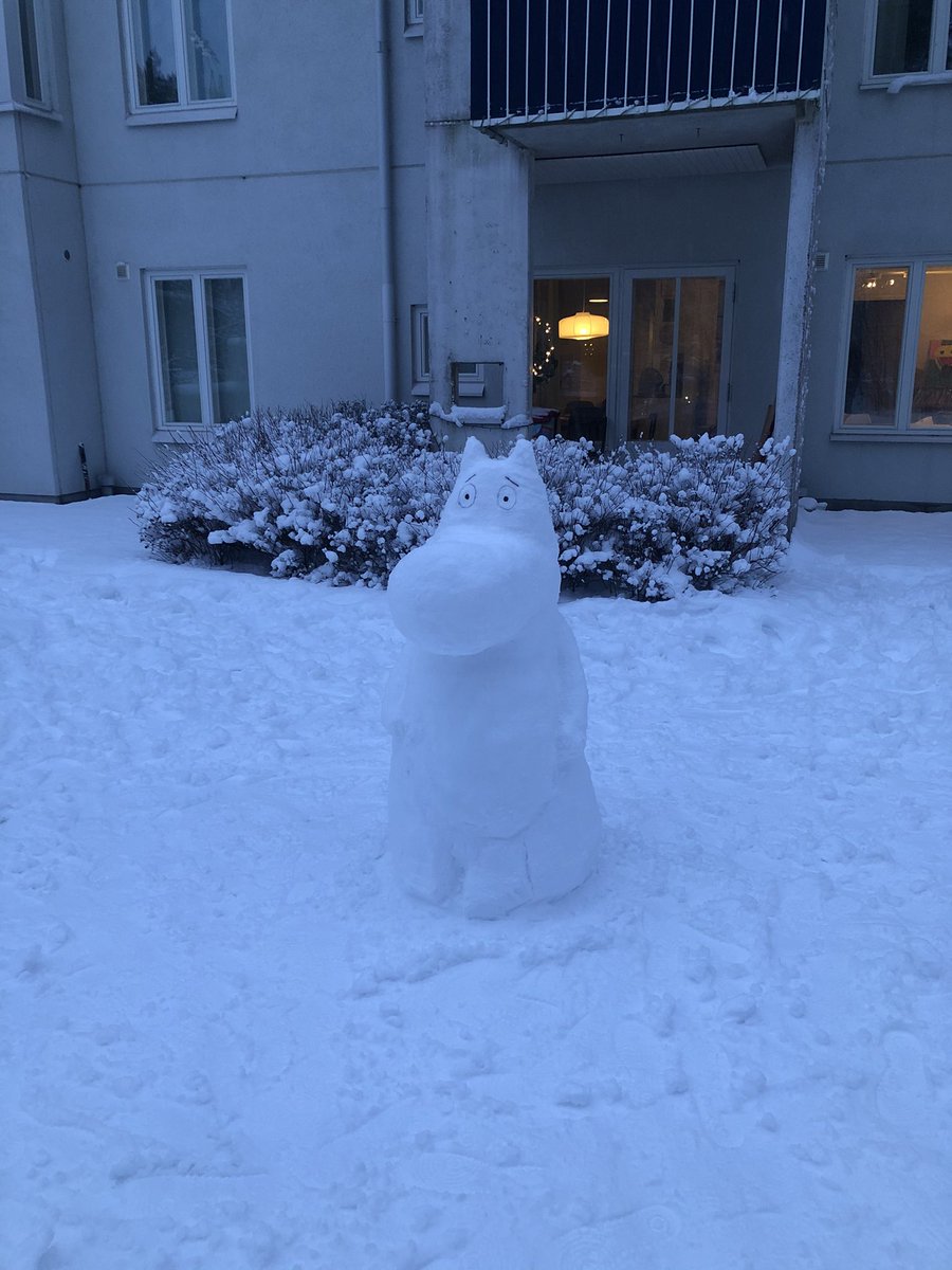Stiff's tweet photo. Made a snowmoomin: https://t.co/3PjERk72oZ