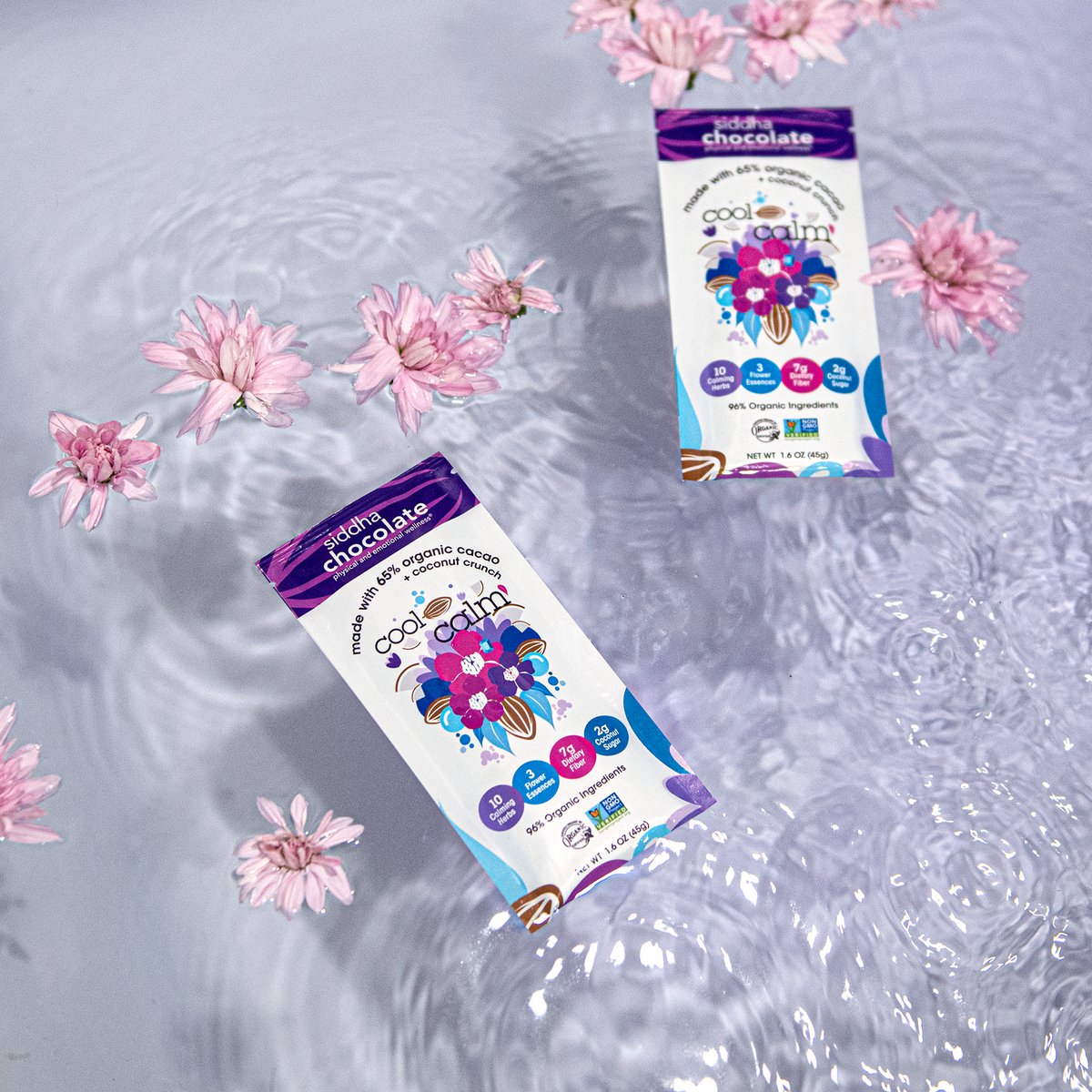 Still decompressing from 2020? Us too. 

Try a nice soak in the tub with some Cool Calm by your side. As our delicious, flower-powered chocolate melts in your mouth... Let your worries melt away, too 😌